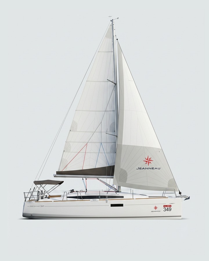 Jeanneau Sun Odyssey 349 - 3 cab.